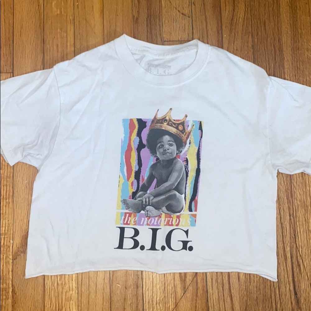 Notorious BIG Crop Top Tee